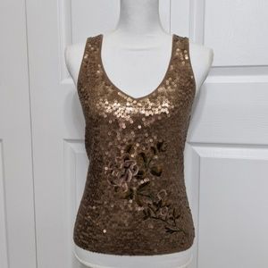 Pierri New York Sequin Tank Top